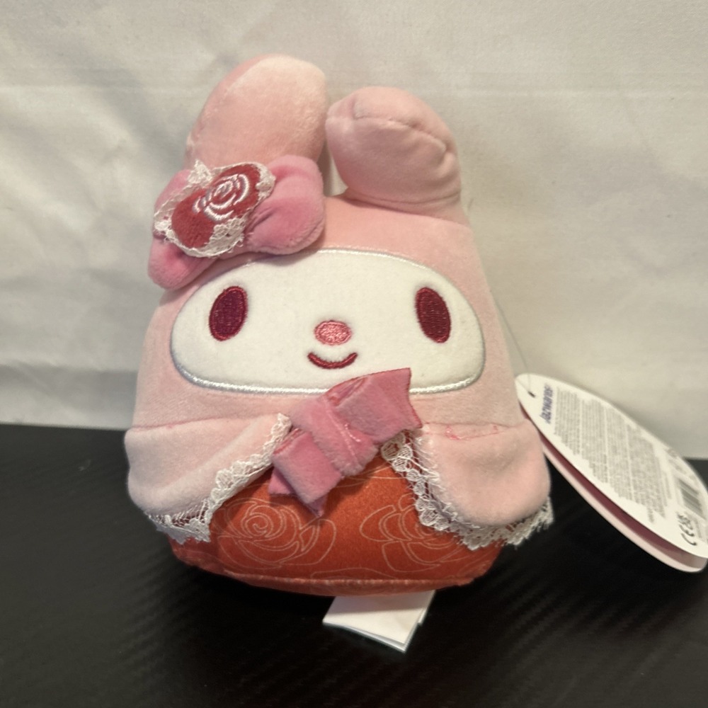 MY MELODY SQUISHMALLOWS 5" NWT Sanrio Hello‎ Kitty & Friends Valentines Jazwares